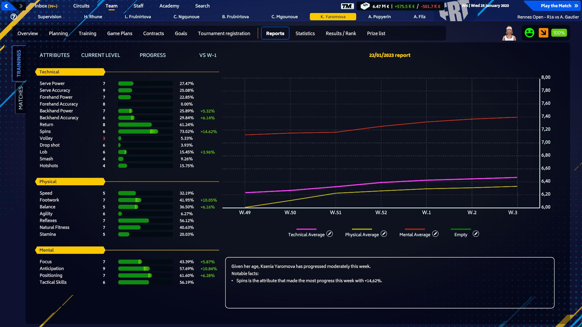 Tennis Manager 2023 screenshot 6