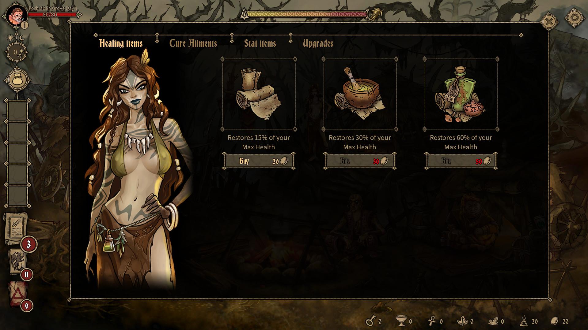 Deck of Ashes screenshot 2