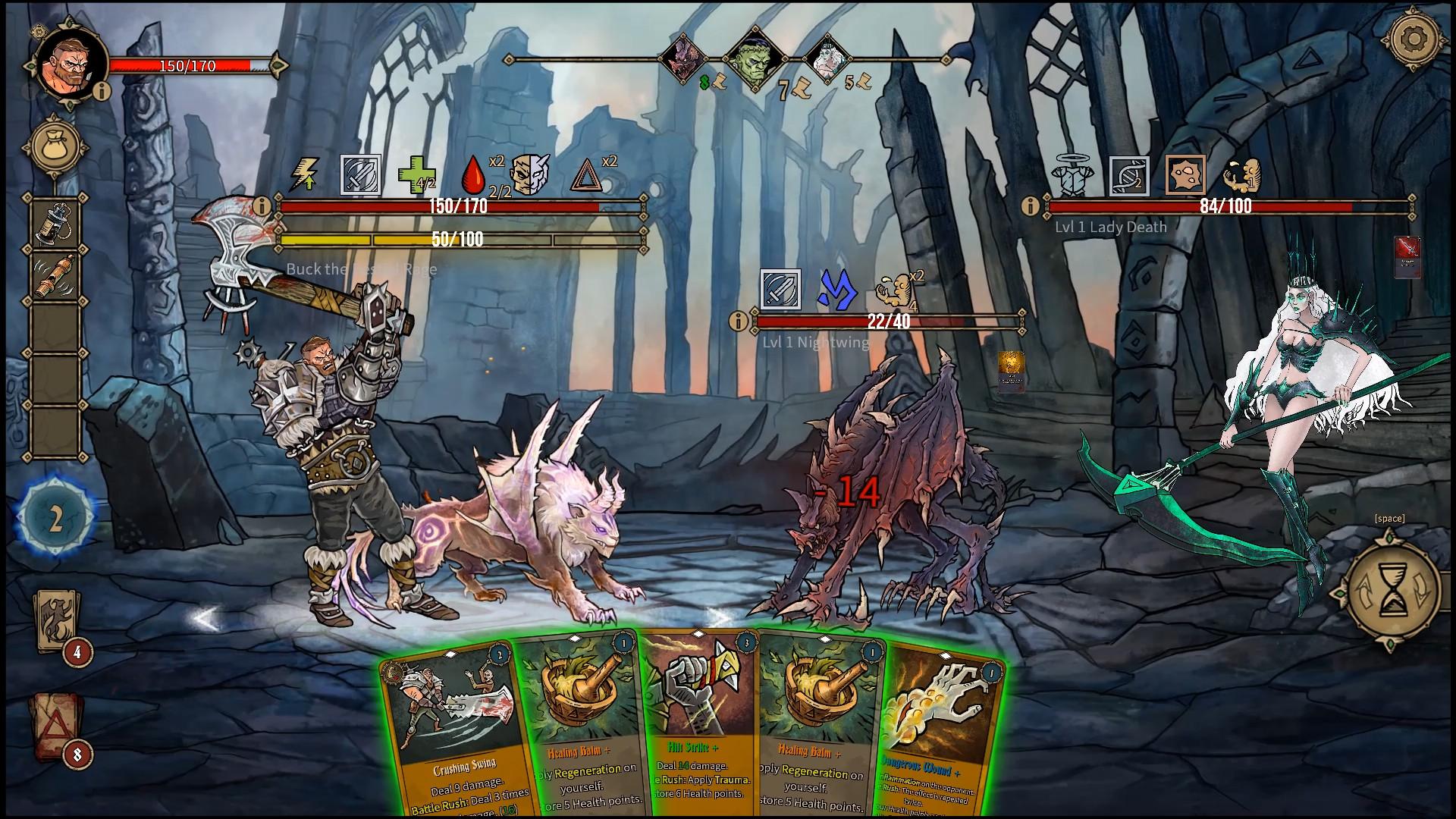 Deck of Ashes screenshot 4