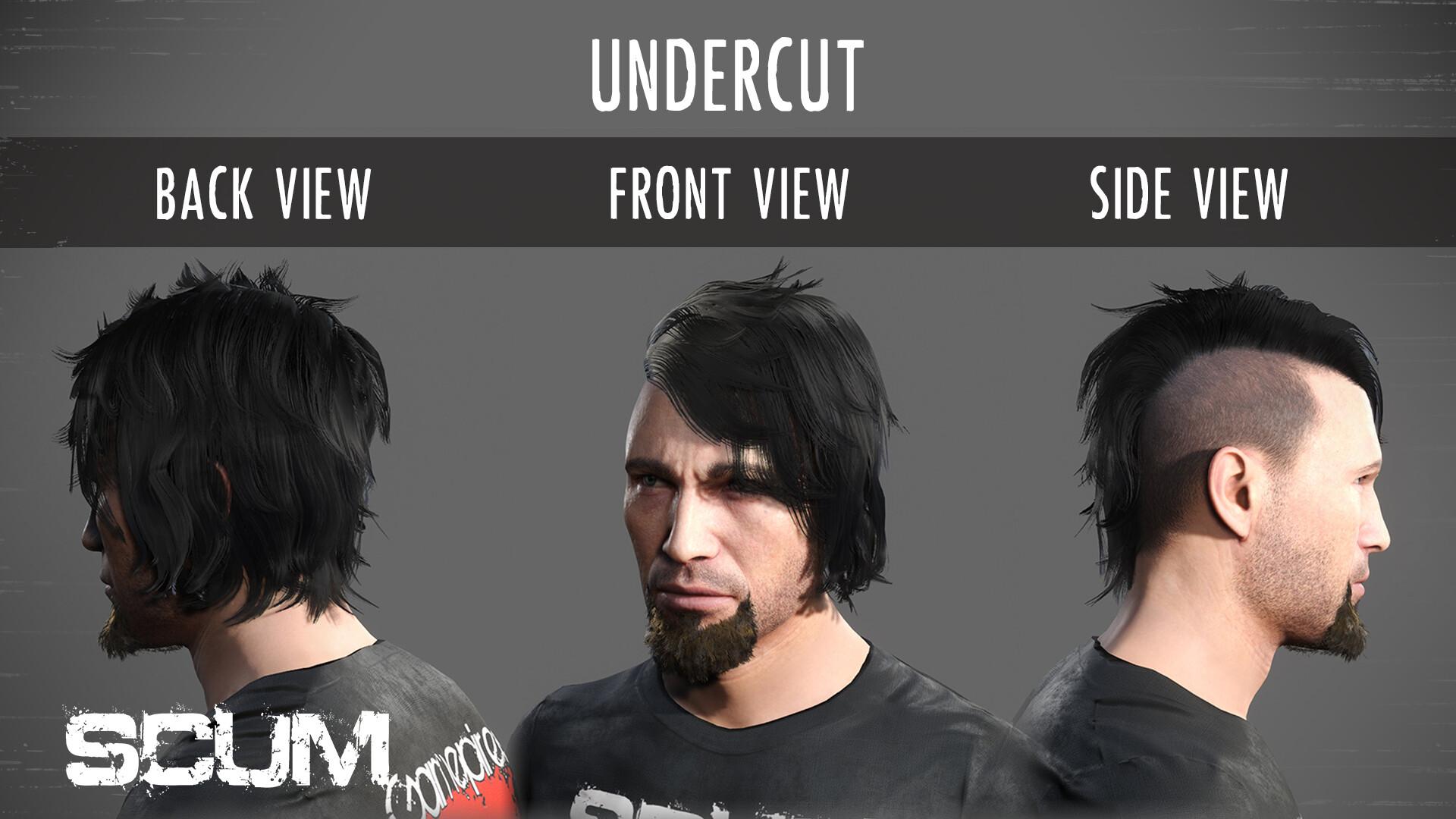 SCUM Male Hair Pack screenshot 12