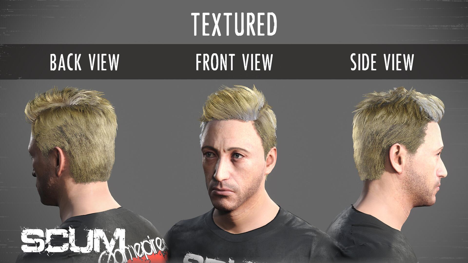 SCUM Male Hair Pack screenshot 6
