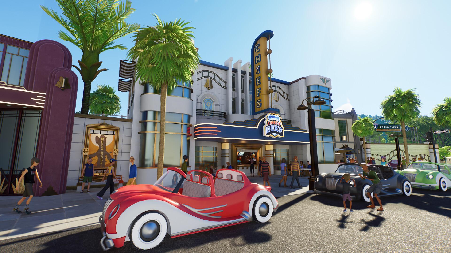 Planet Coaster 2: Silver Screen Pack screenshot 7