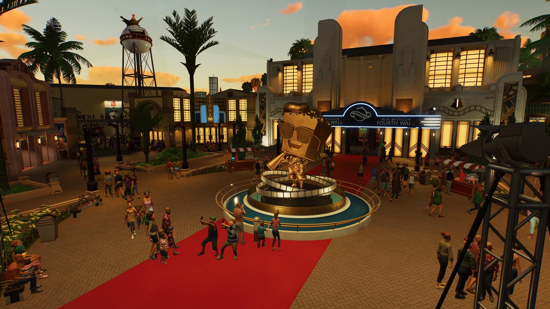 Planet Coaster 2: Silver Screen Pack screenshot 8