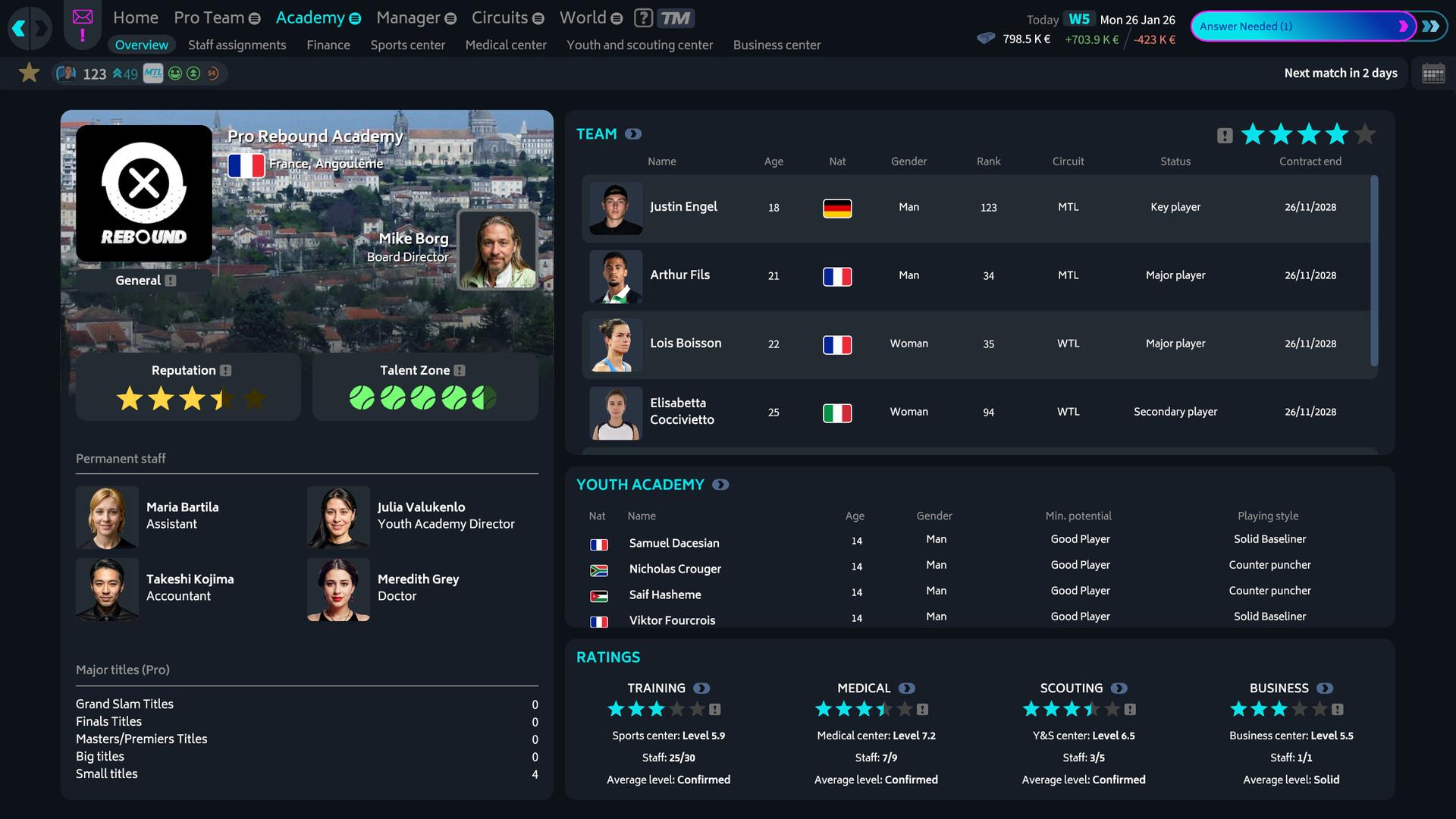 Tennis Manager 26 screenshot 7