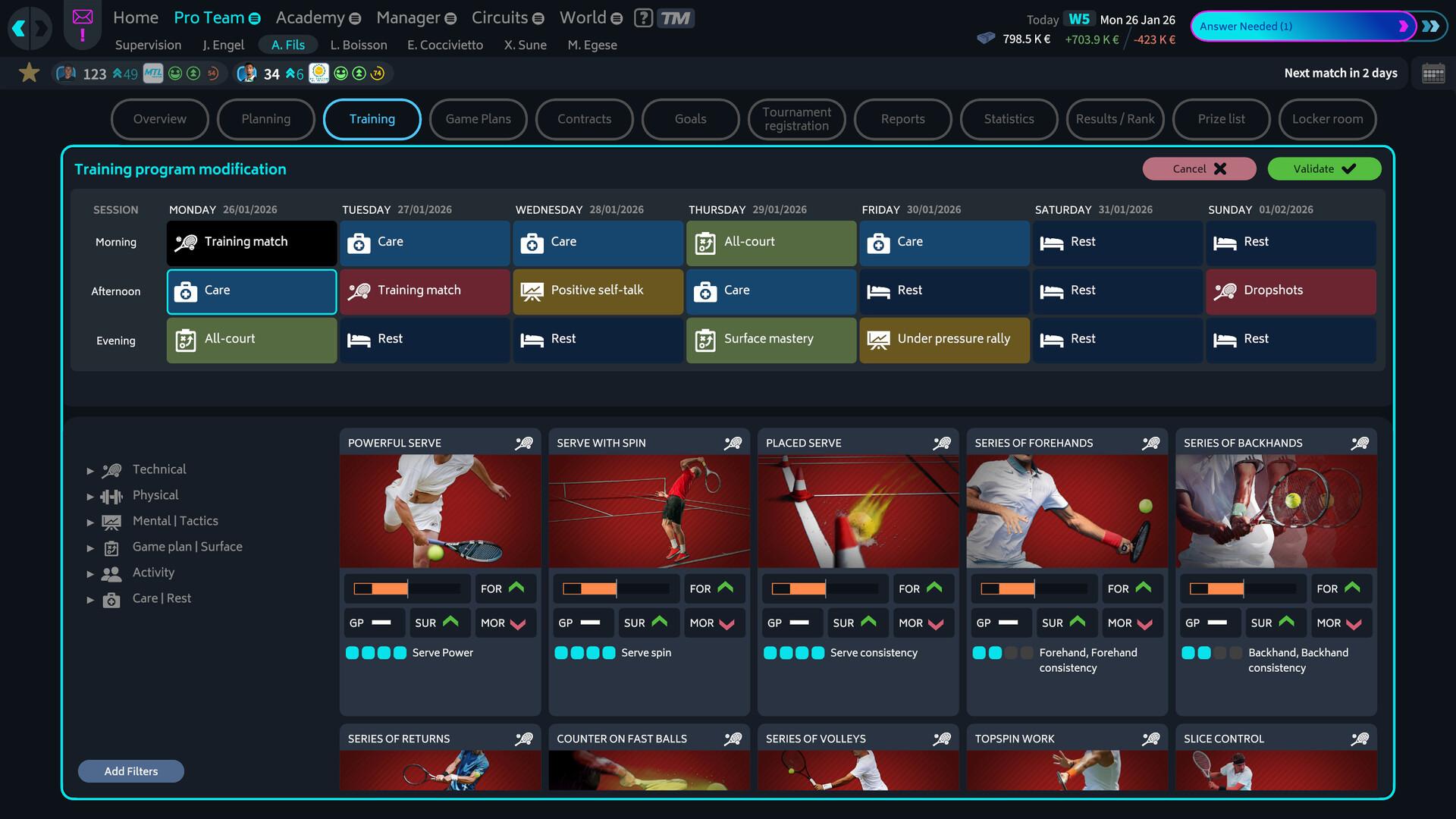 Tennis Manager 26 screenshot 8