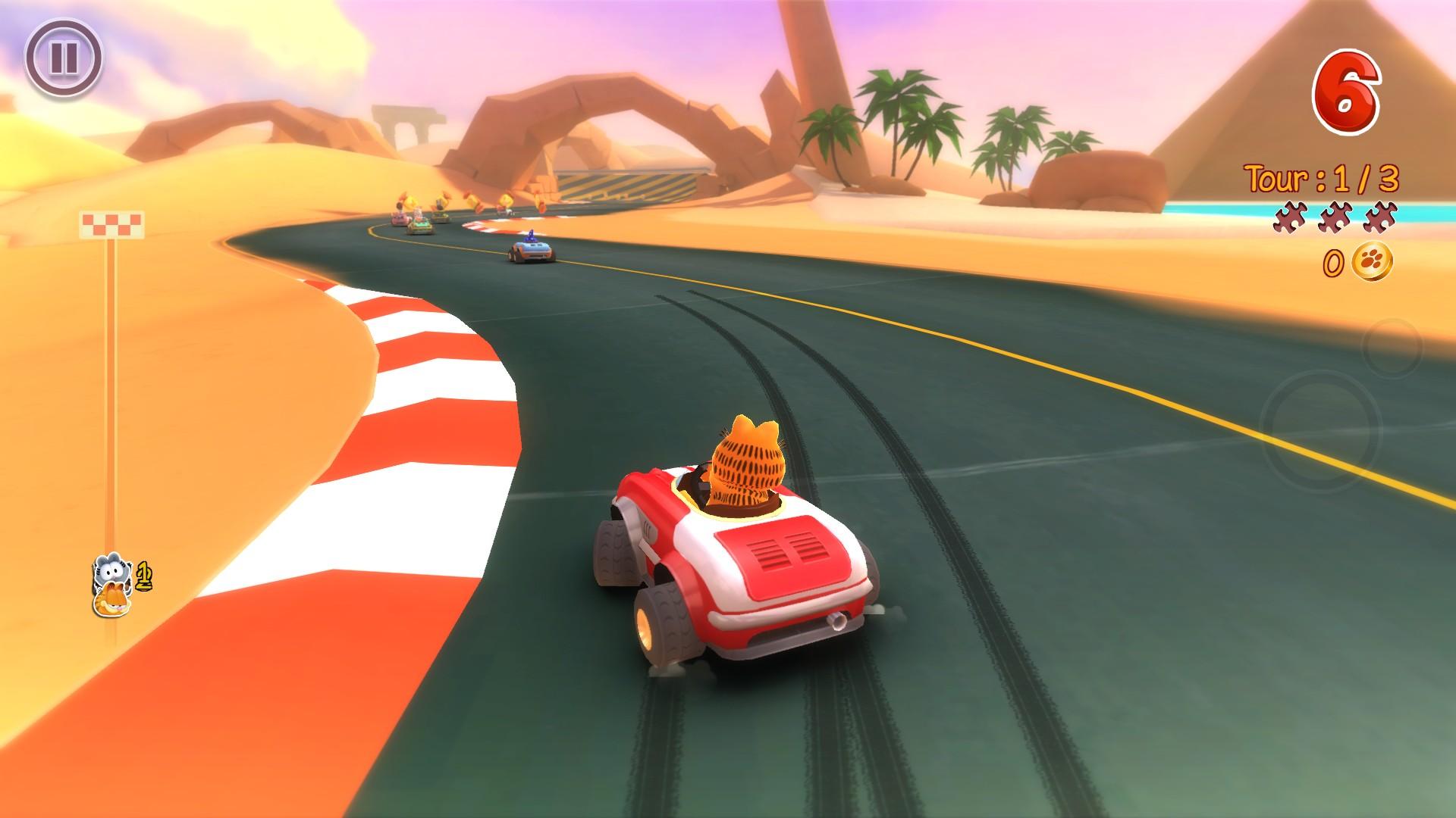 Garfield Kart screenshot 3