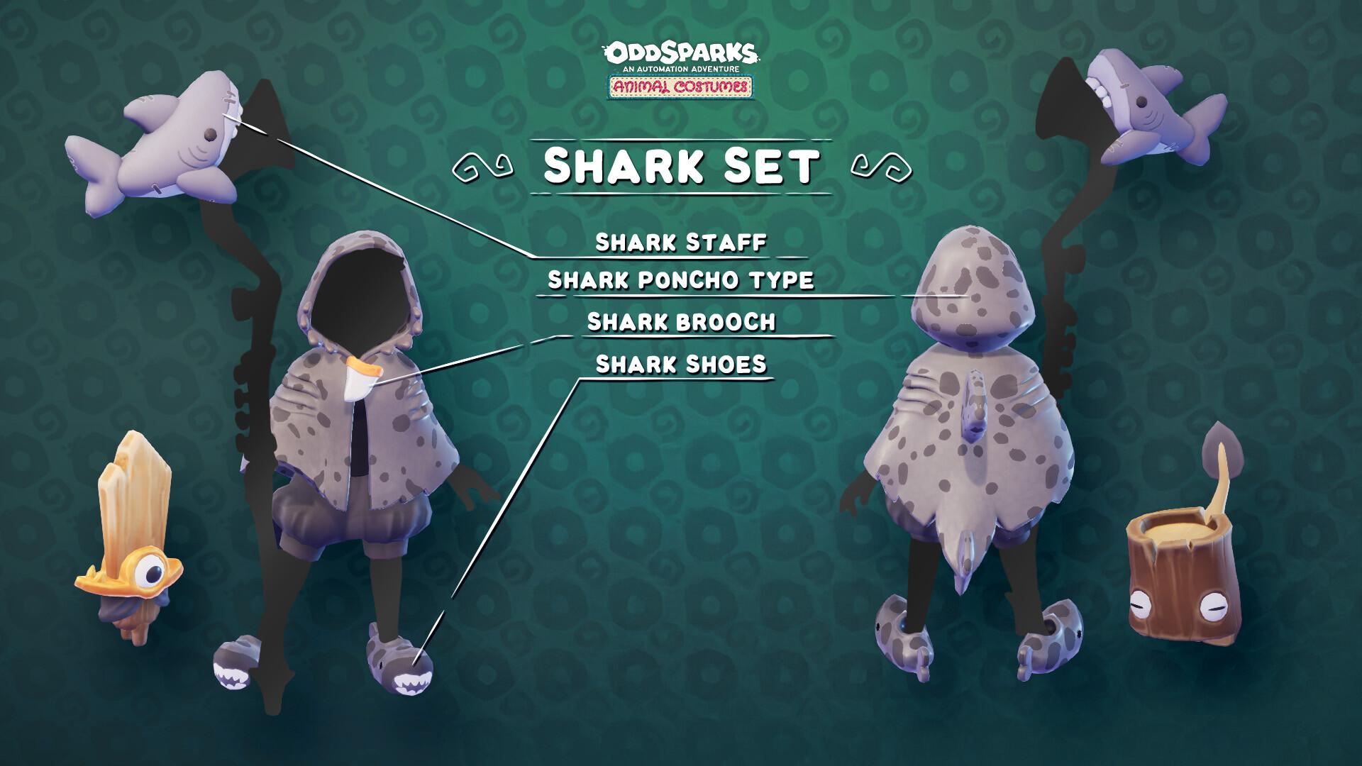 Oddsparks: An Automation Adventure - Tailor's Animal Costumes Pack screenshot 2