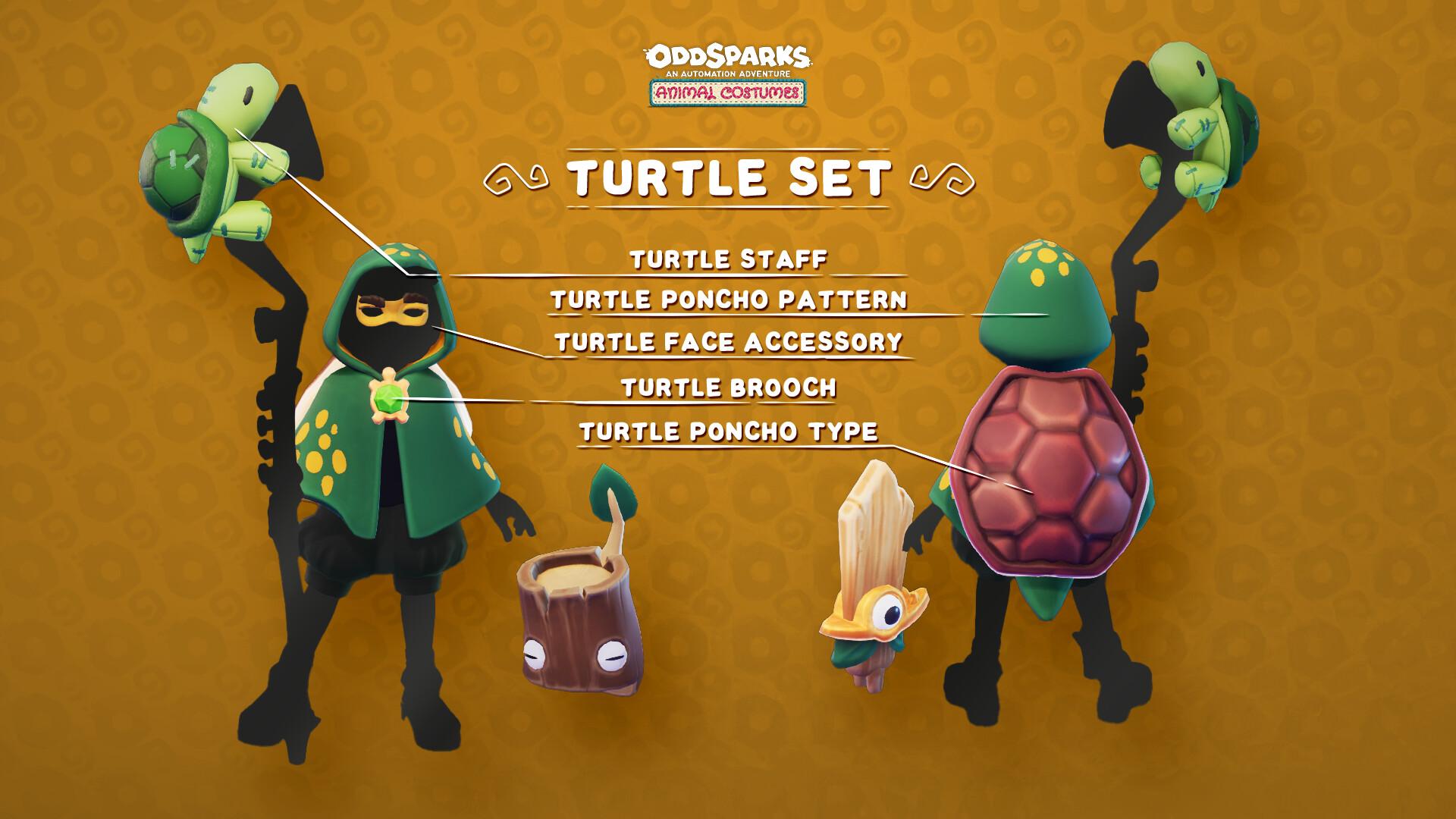 Oddsparks: An Automation Adventure - Tailor's Animal Costumes Pack screenshot 4
