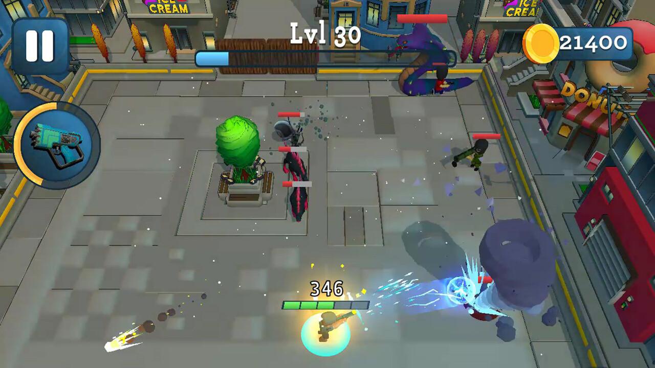 Rogue City: Casual Top Down Shooter screenshot 7