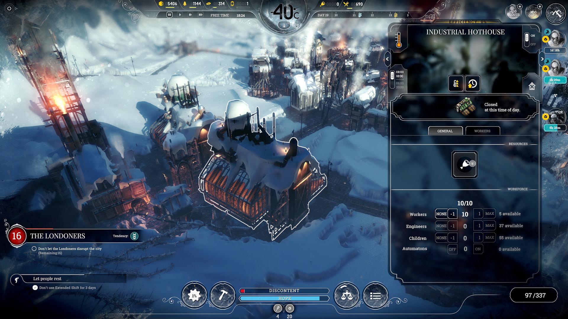 Frostpunk screenshot 2