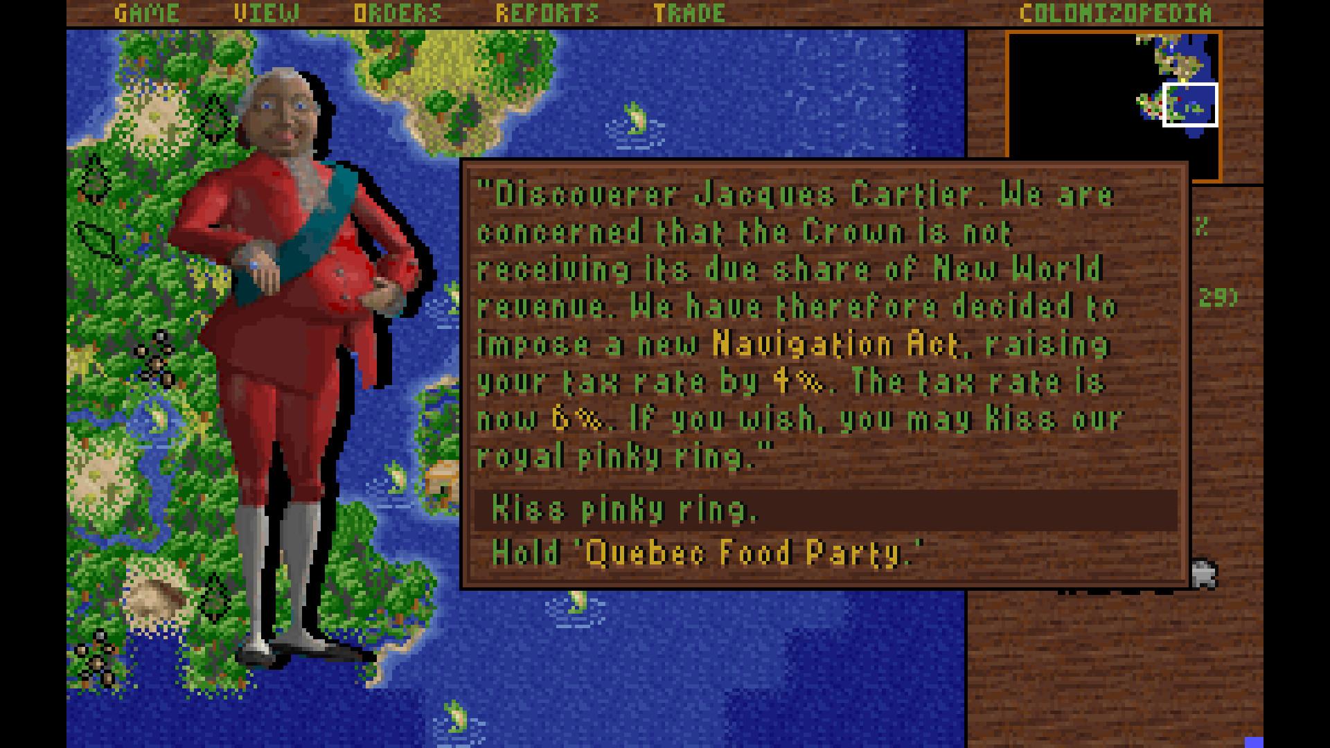 Sid Meier's Colonization (Classic) screenshot 4