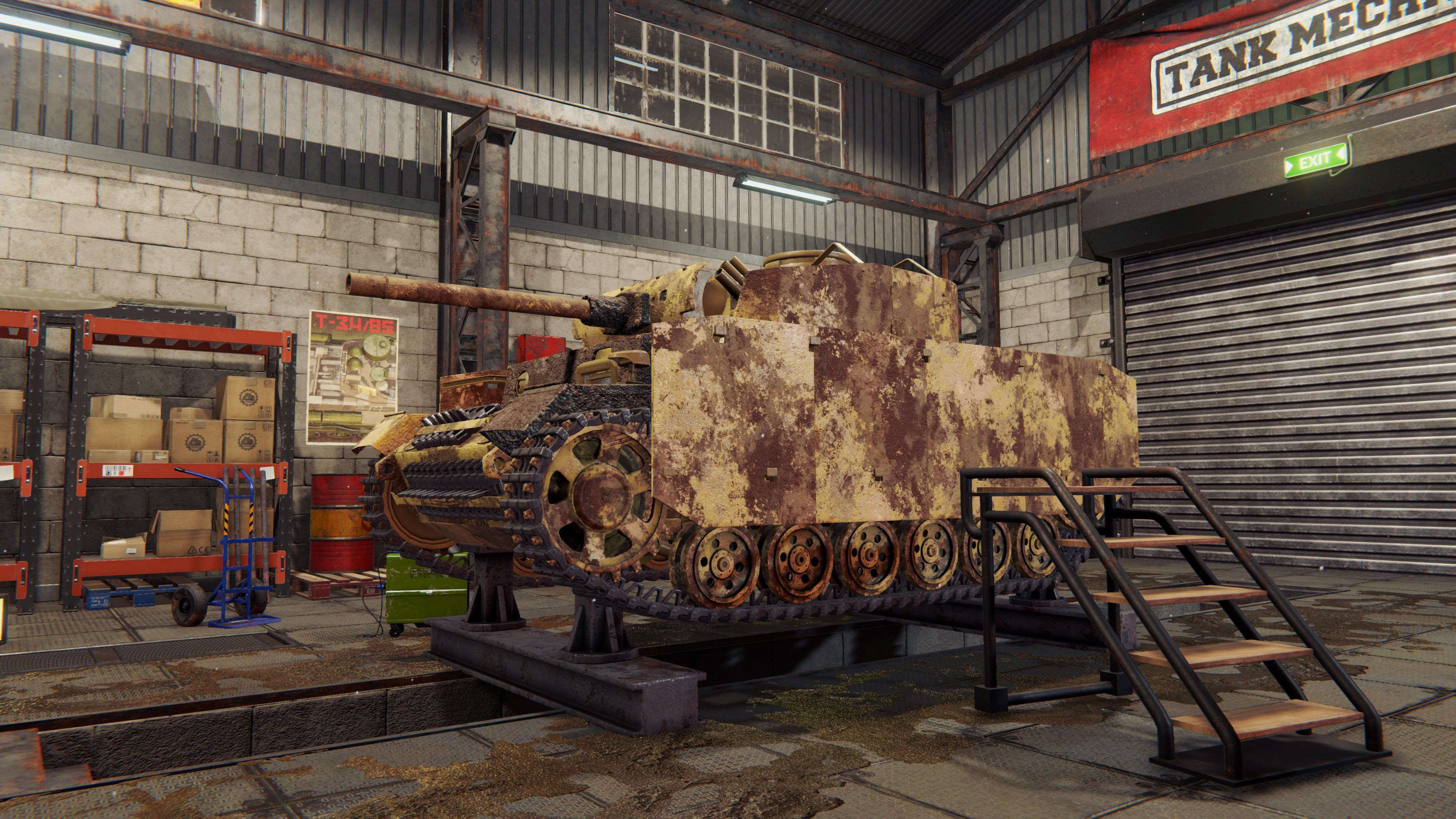 Tank Mechanic Simulator screenshot 28