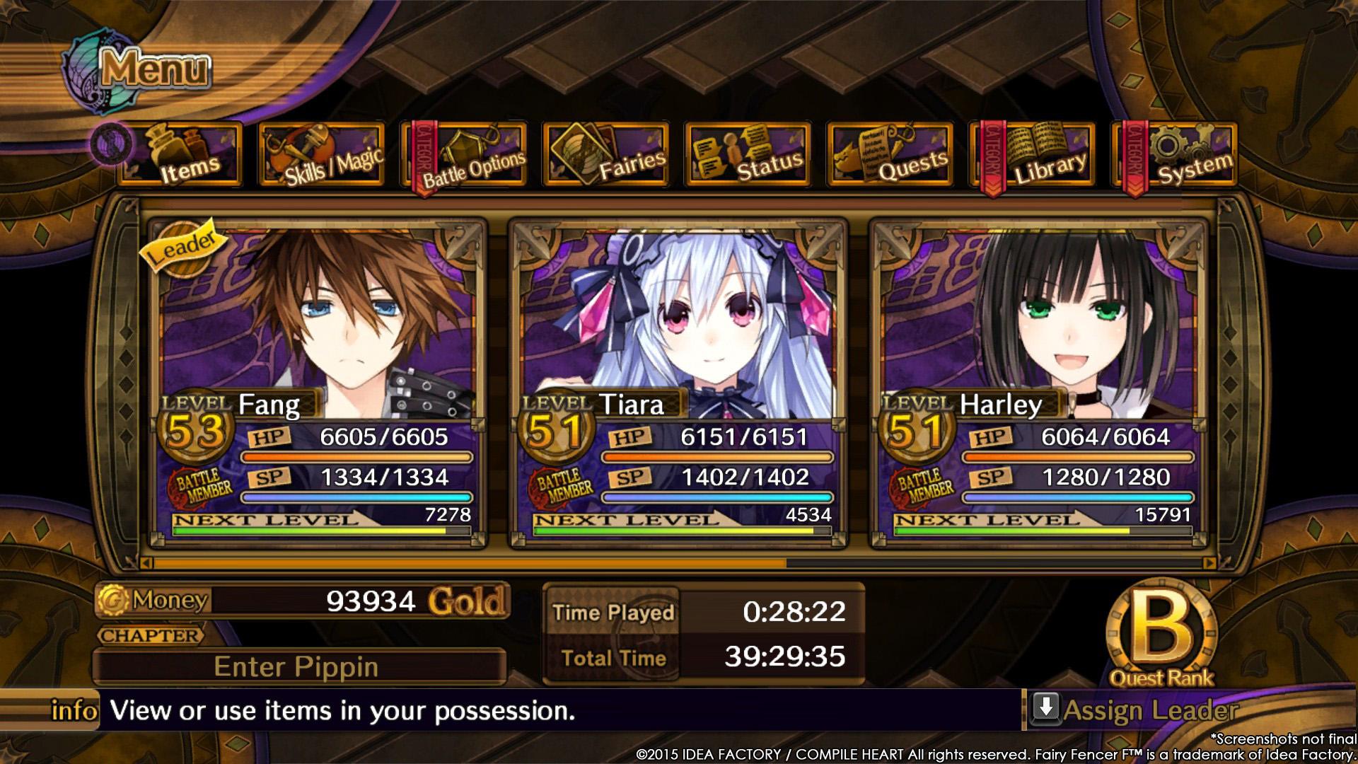 Fairy Fencer F screenshot 3