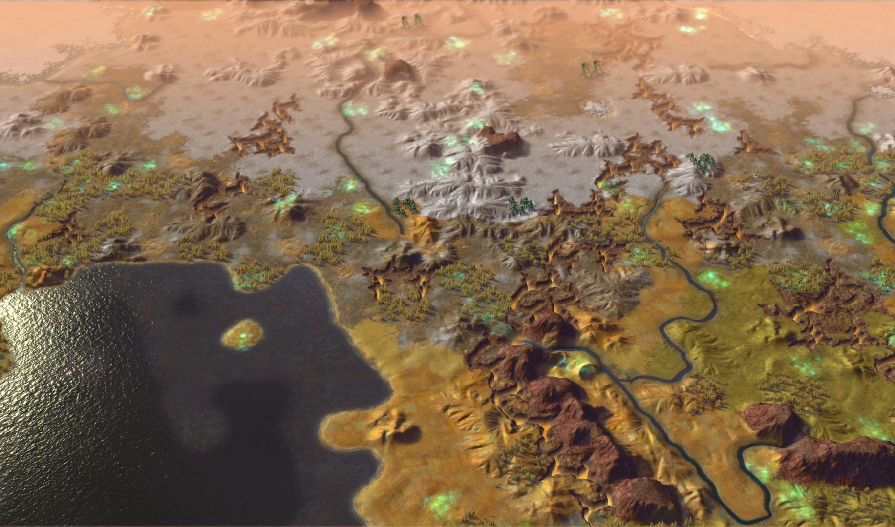 Sid Meier's Civilization: Beyond Earth Exoplanets Map Pack screenshot 1