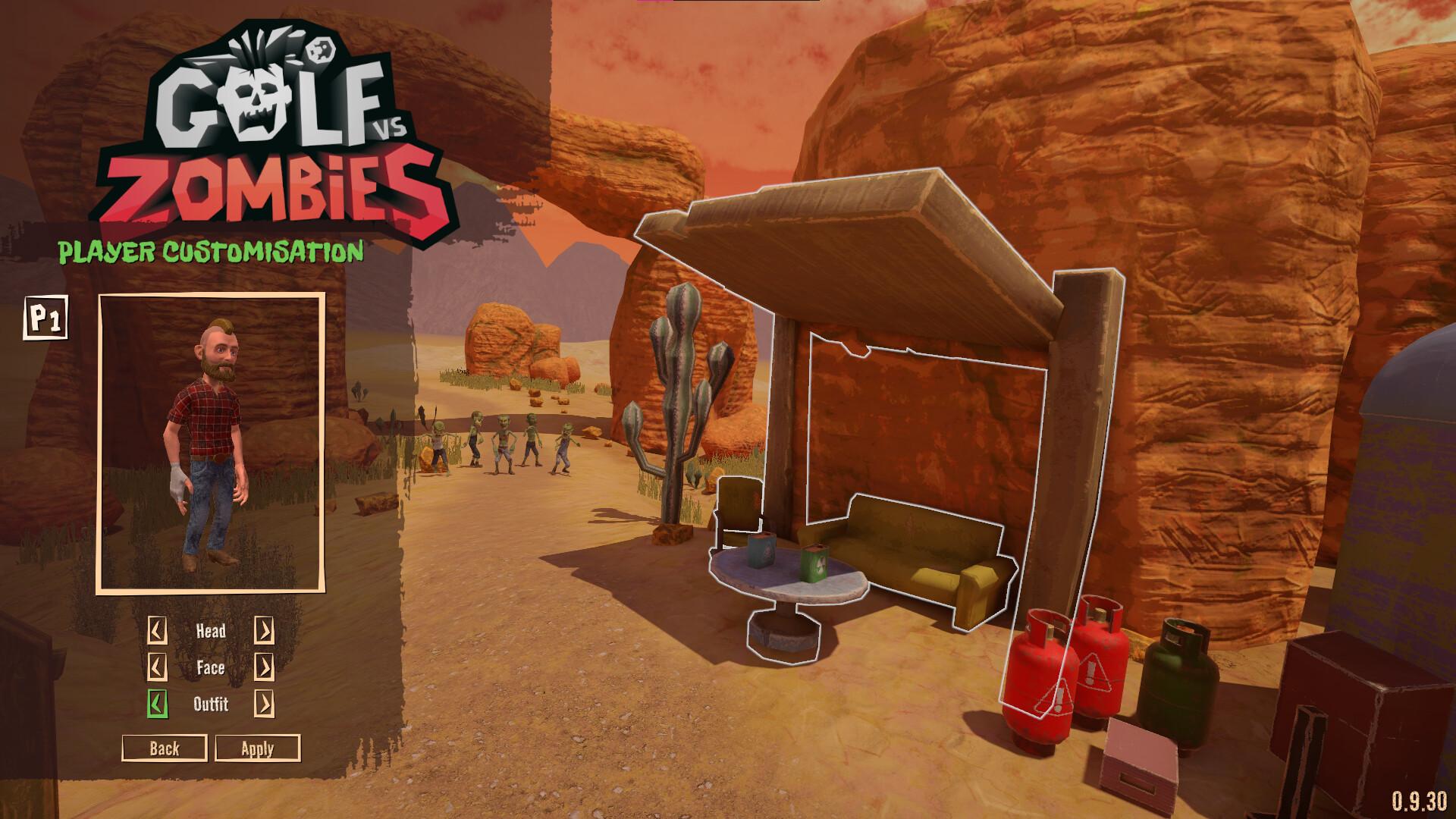 Golf VS Zombies screenshot 2