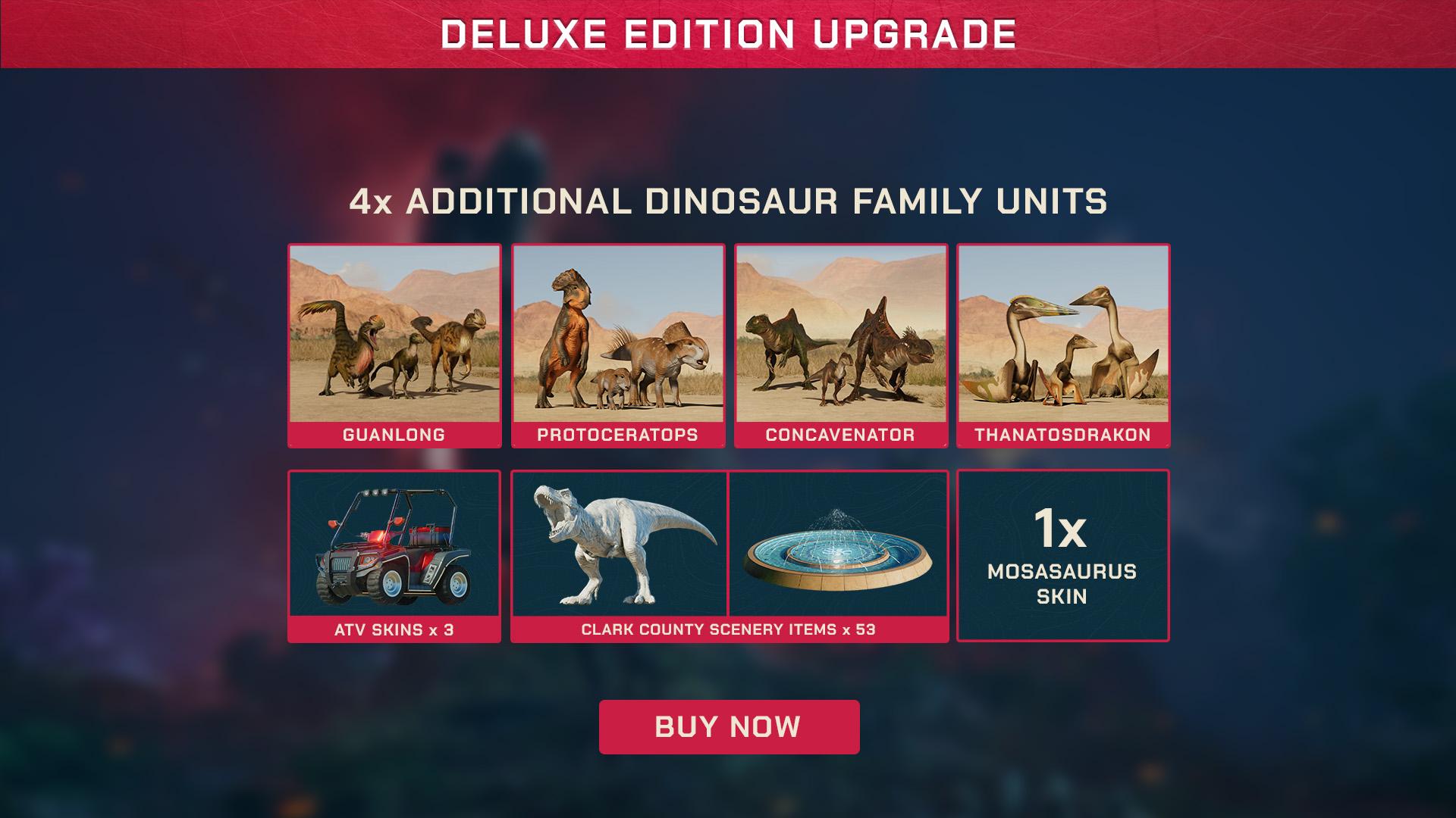Jurassic World Evolution 3: Deluxe Upgrade Pack image