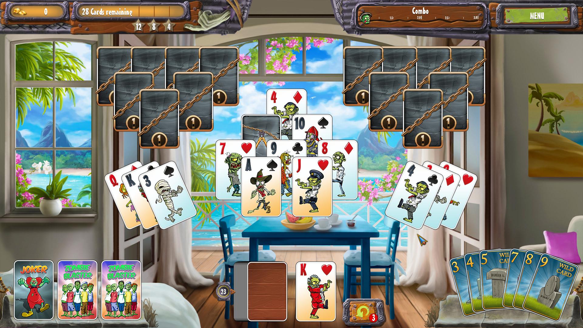 Zombie Solitaire 2 Chapter 3 screenshot 0