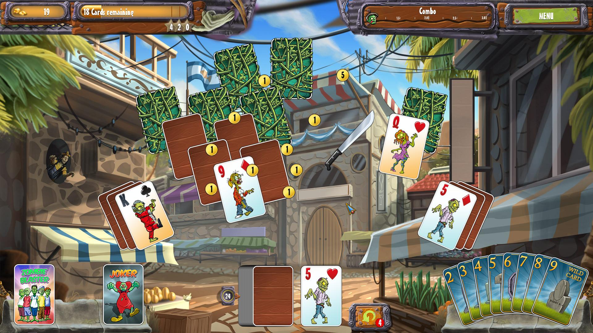 Zombie Solitaire 2 Chapter 3 screenshot 10