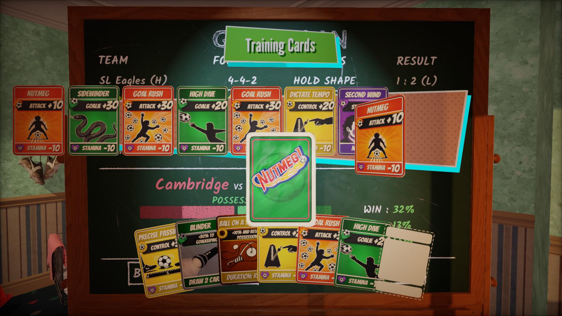 NUTMEG! A Nostalgic Deckbuilding Football Manager screenshot 12
