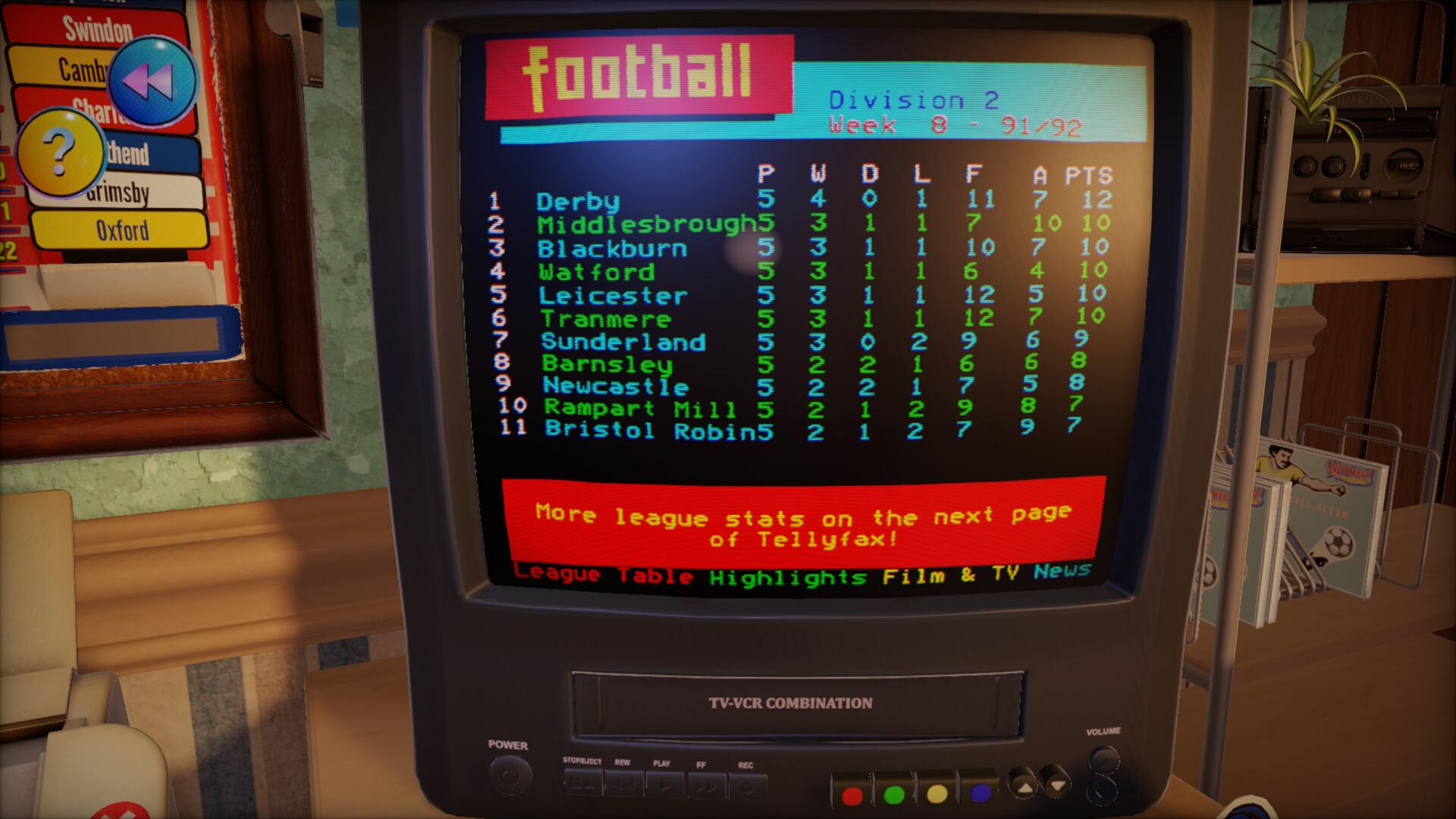 NUTMEG! A Nostalgic Deckbuilding Football Manager screenshot 16