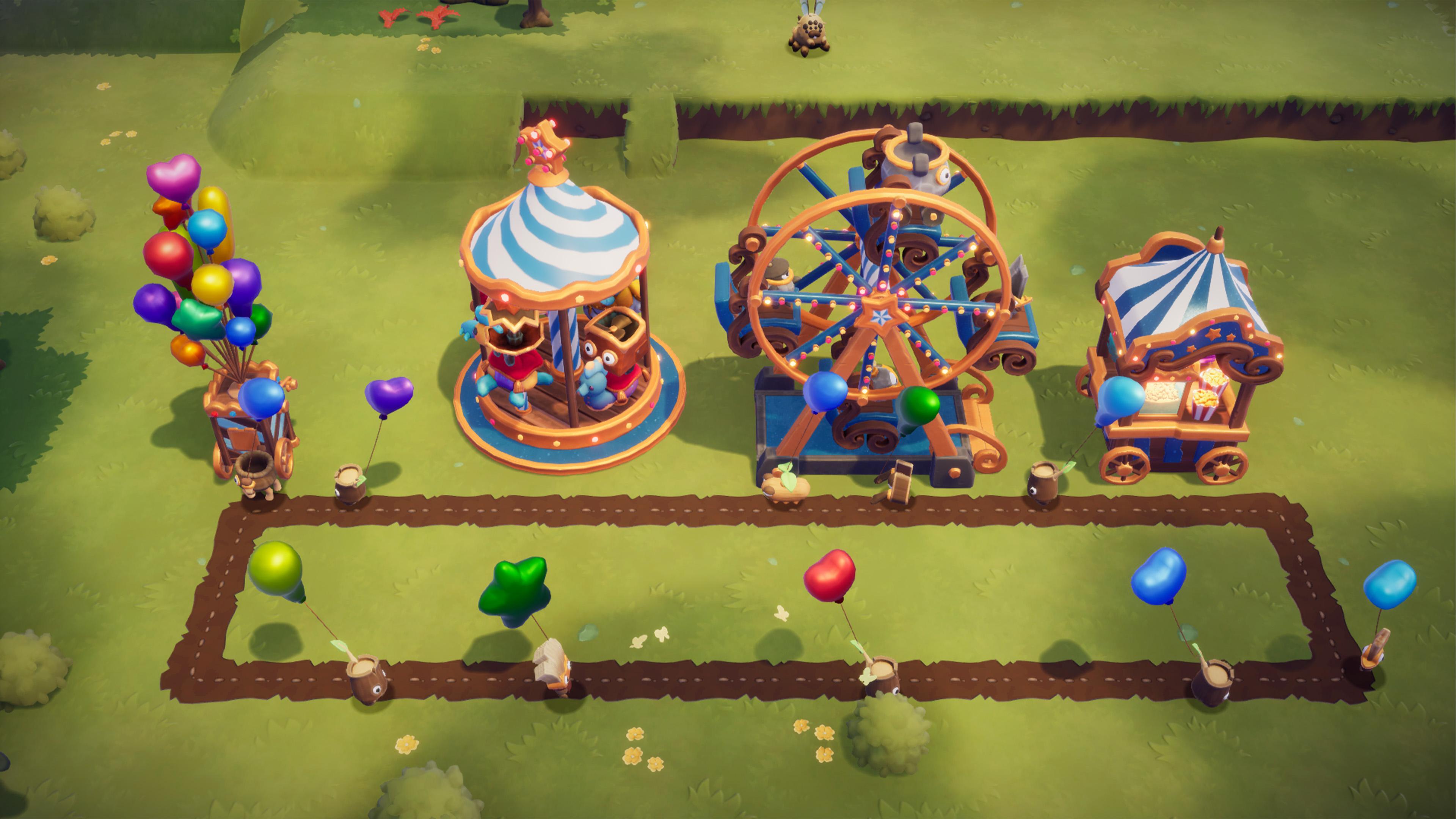 Oddsparks: An Automation Adventure - Coaster Rush screenshot 10