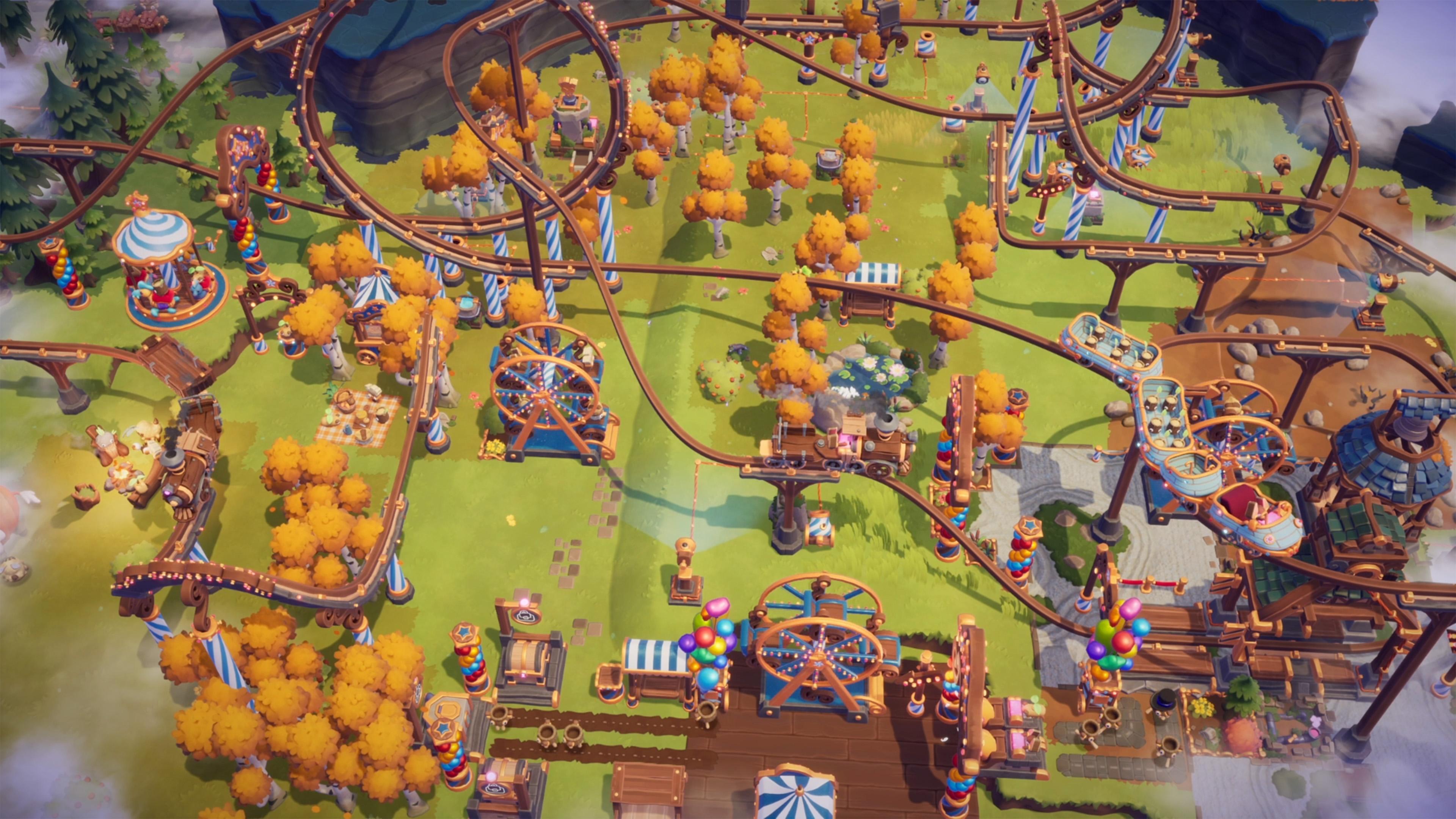 Oddsparks: An Automation Adventure - Coaster Rush screenshot 11