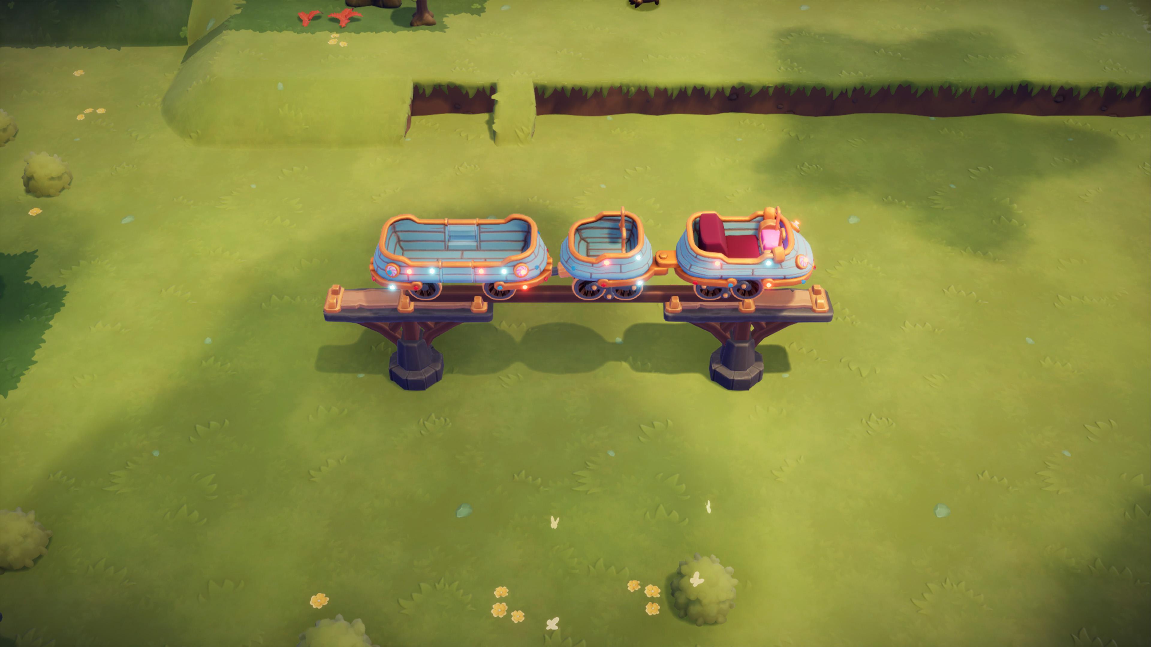 Oddsparks: An Automation Adventure - Coaster Rush screenshot 12