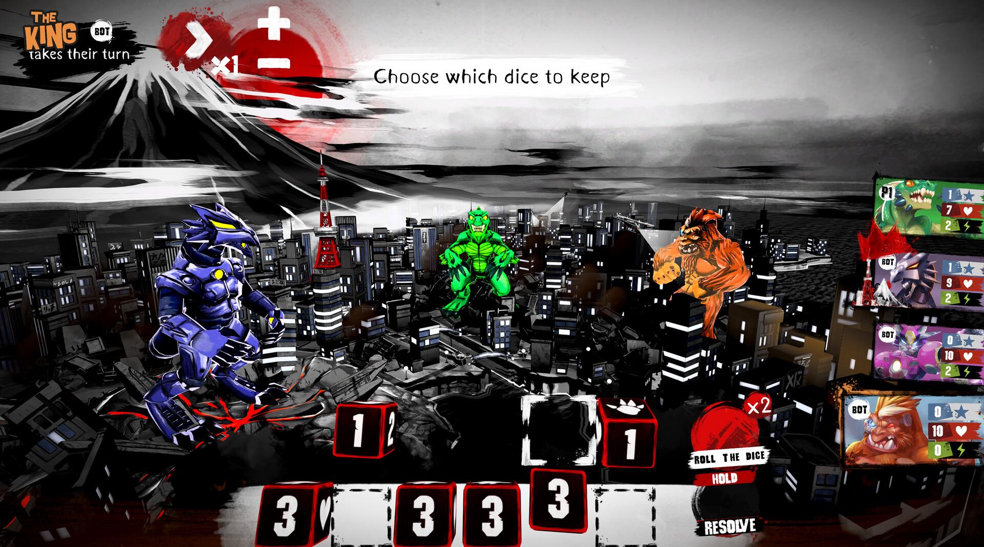 King of Tokyo - Richard Garfield screenshot 1