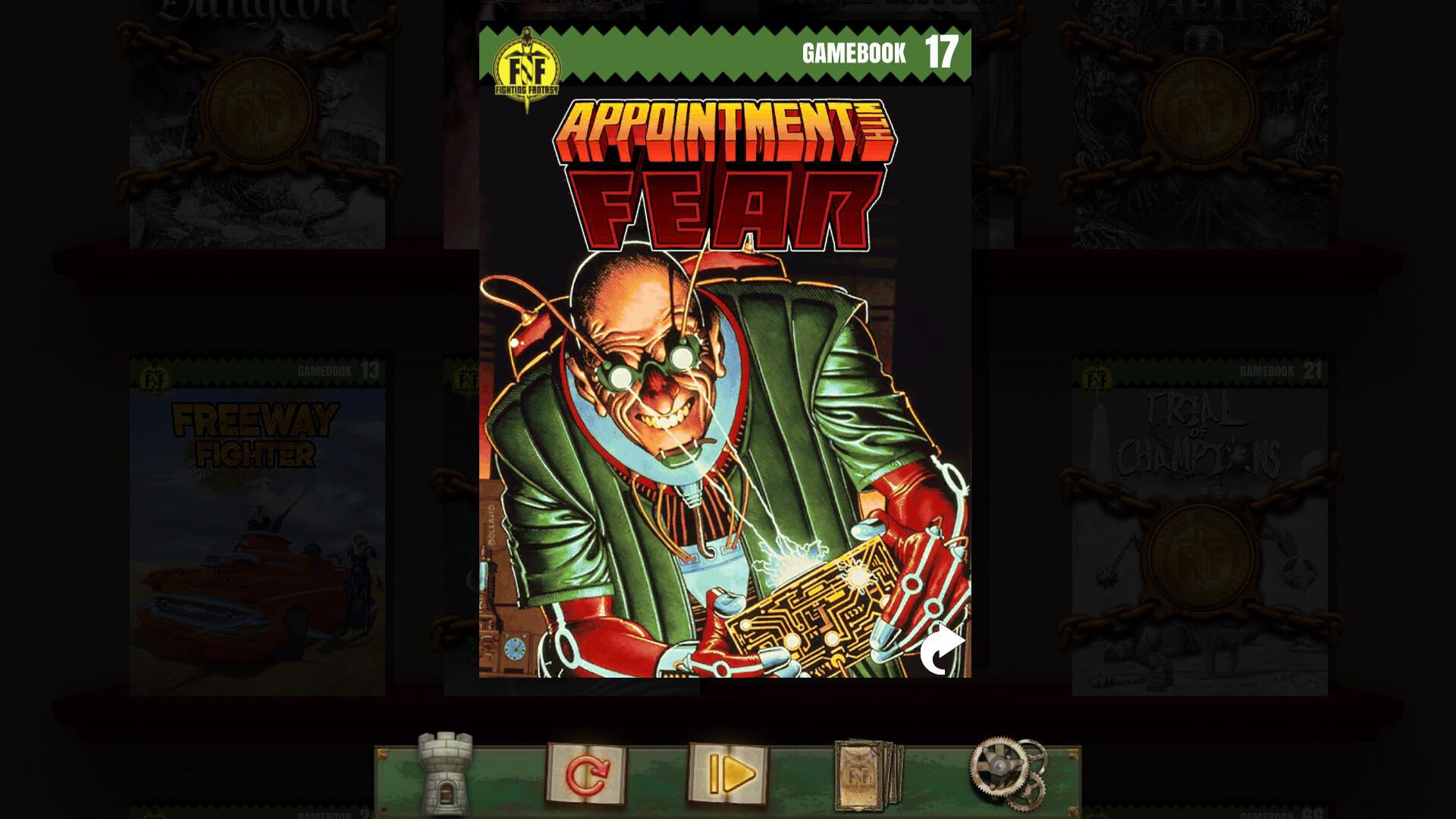 Appointment With FEAR (Fighting Fantasy Classics) image