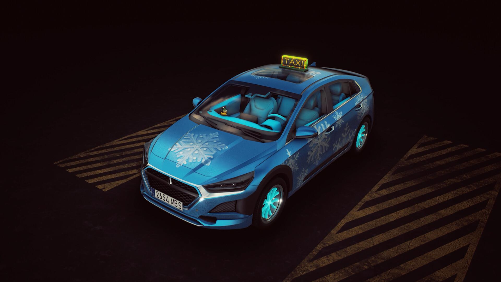 Taxi Life: A City Driving Simulator - Christmas Cosmetic Pack screenshot 0