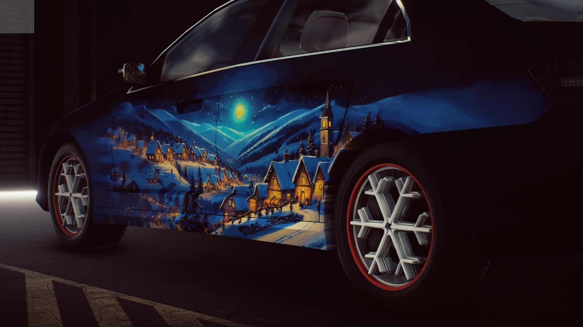 Taxi Life: A City Driving Simulator - Christmas Cosmetic Pack screenshot 3