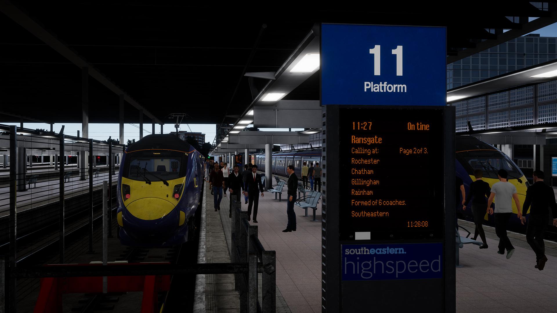 Train Sim World 2: Southeastern High Speed: London St Pancras - Faversham Route Add-On screenshot 2
