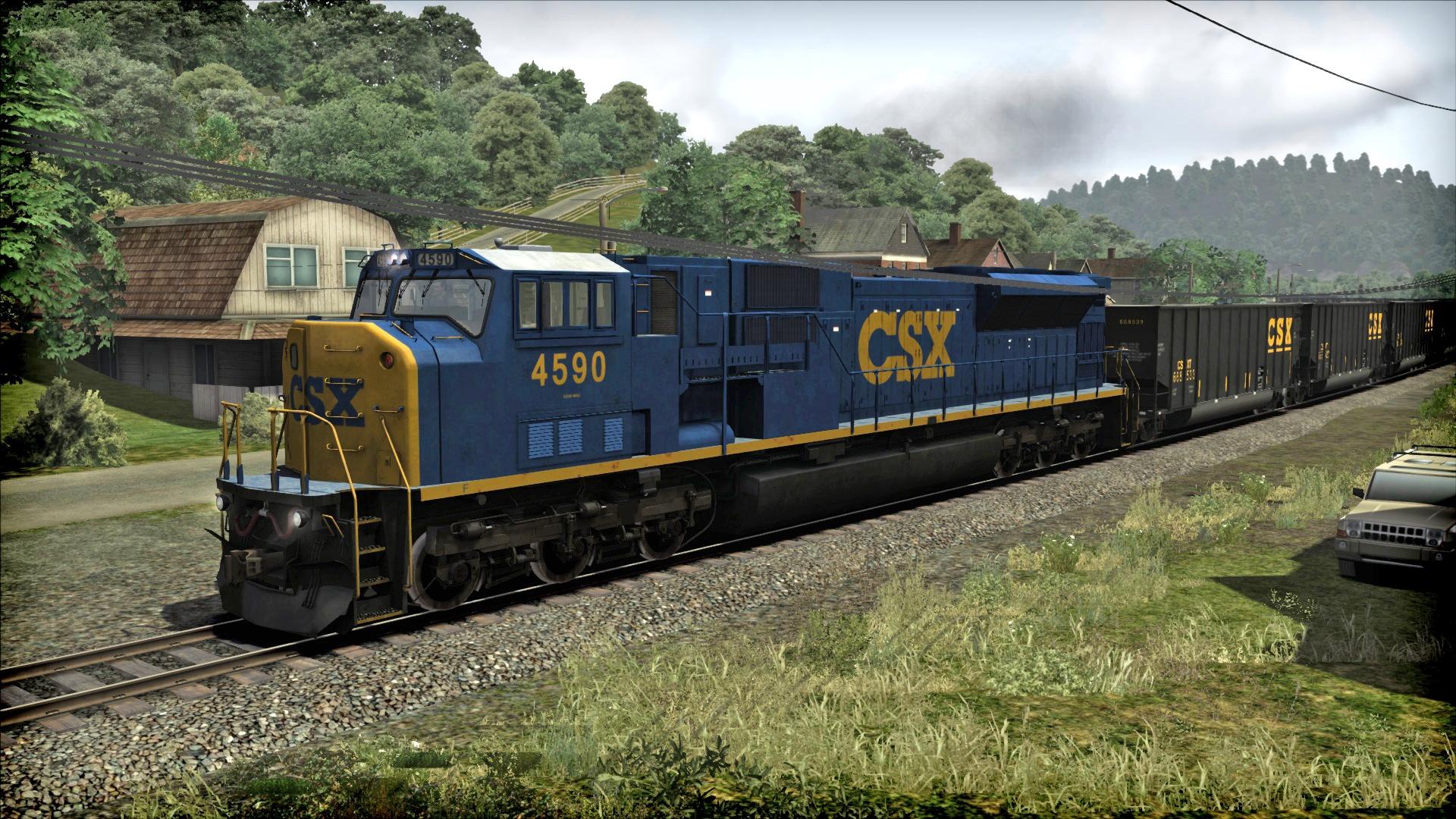Train Simulator: CSX SD80MAC Loco Add-On screenshot 7