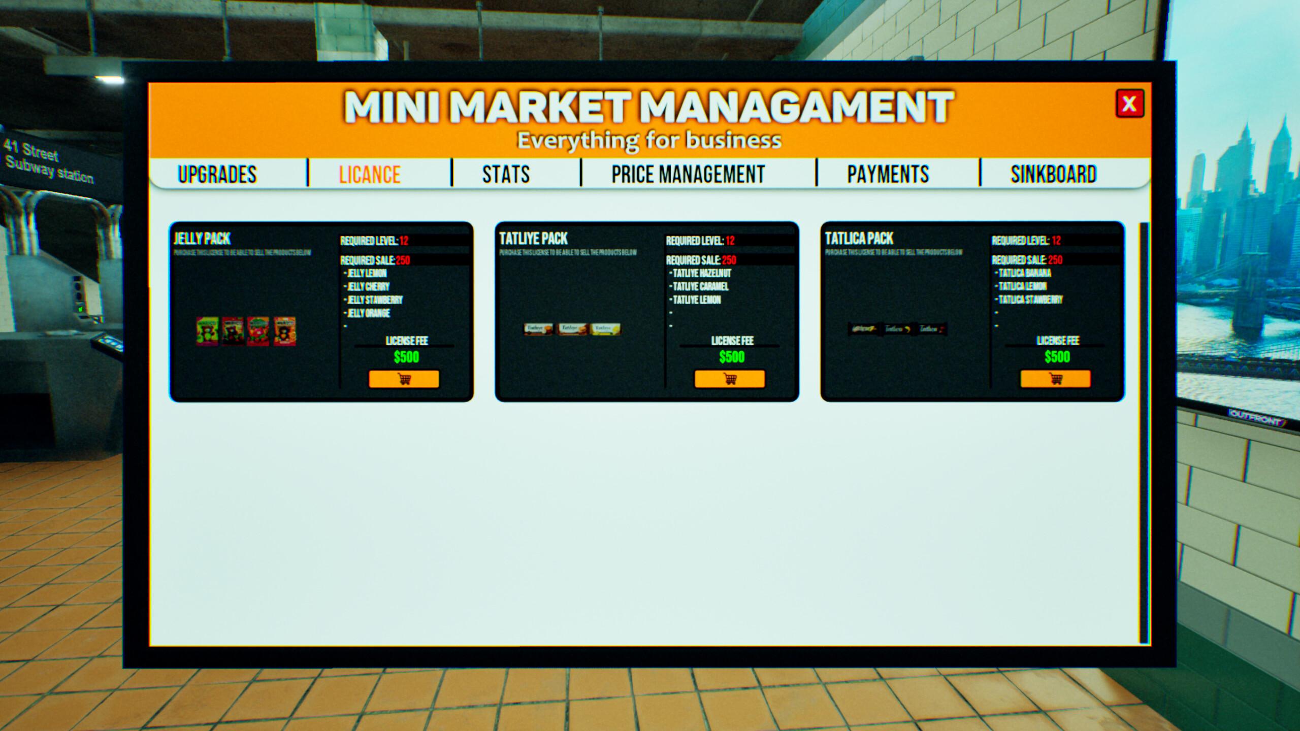 Metro Mini Market Simulator image