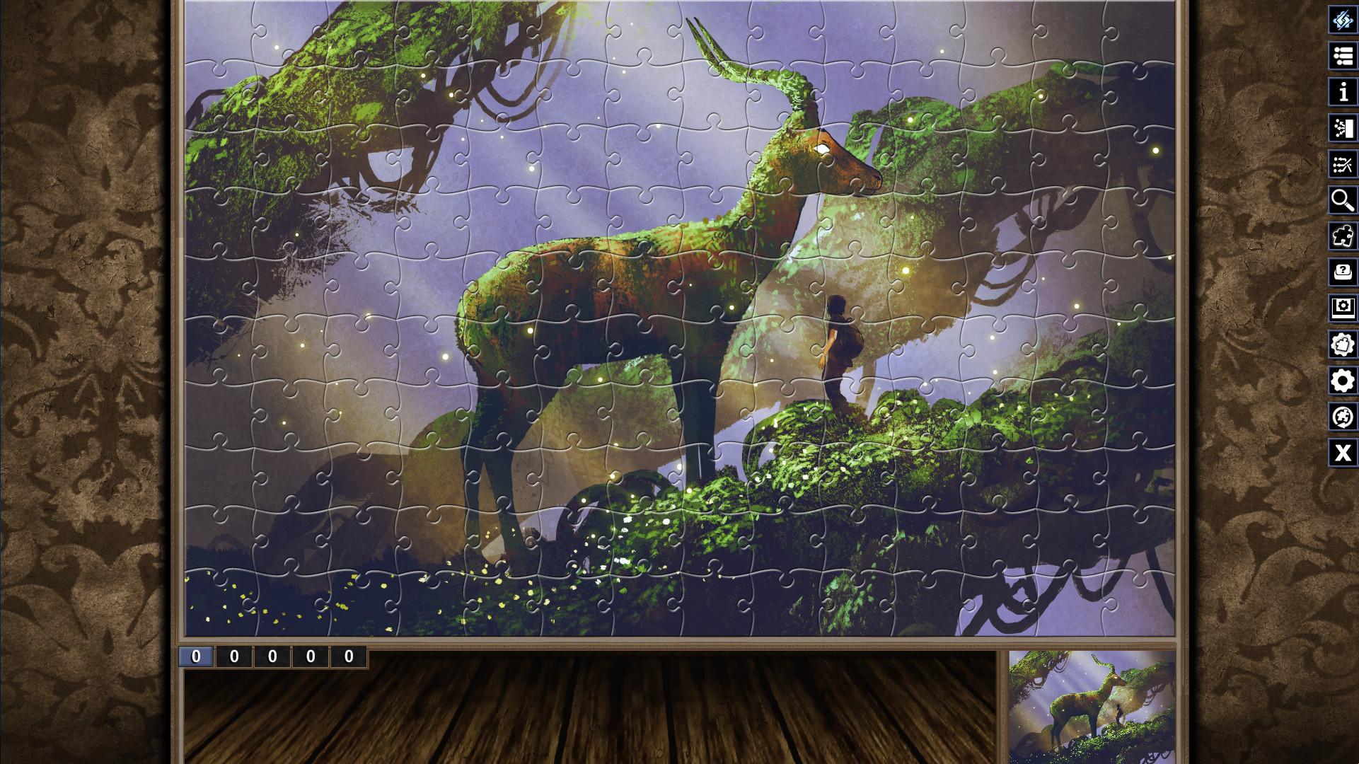 Pixel Puzzles Illustrations & Anime - Jigsaw Pack: Legendary Beasts screenshot 4