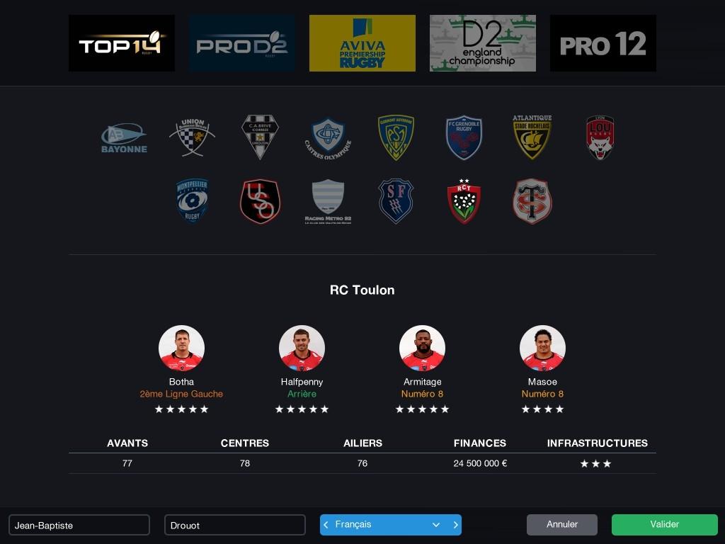 Pro Rugby Manager 2015 screenshot 16