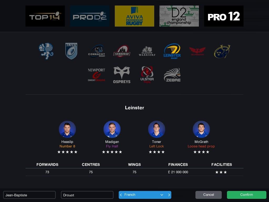 Pro Rugby Manager 2015 screenshot 20