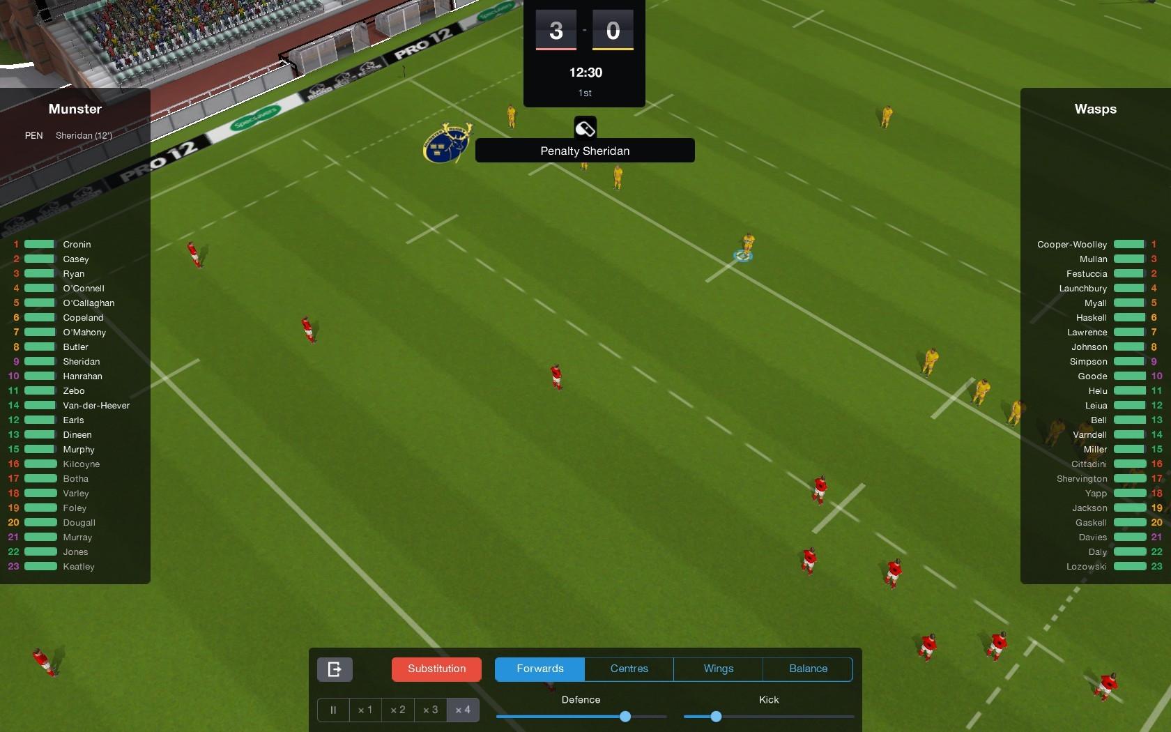Pro Rugby Manager 2015 screenshot 3
