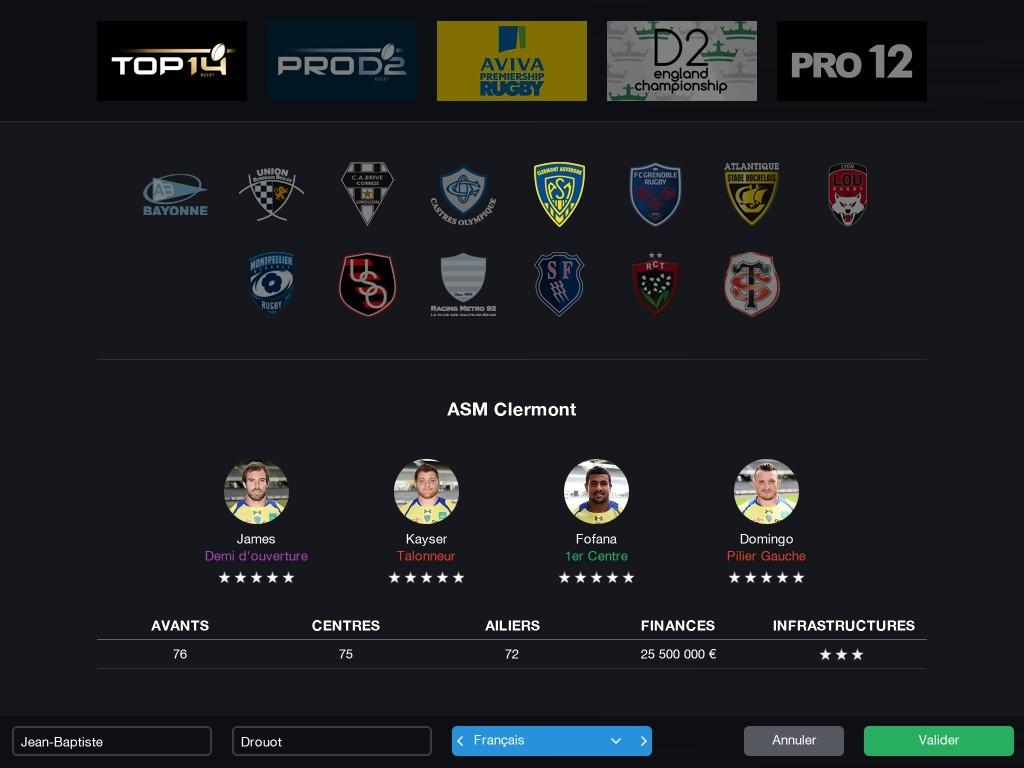 Pro Rugby Manager 2015 screenshot 8
