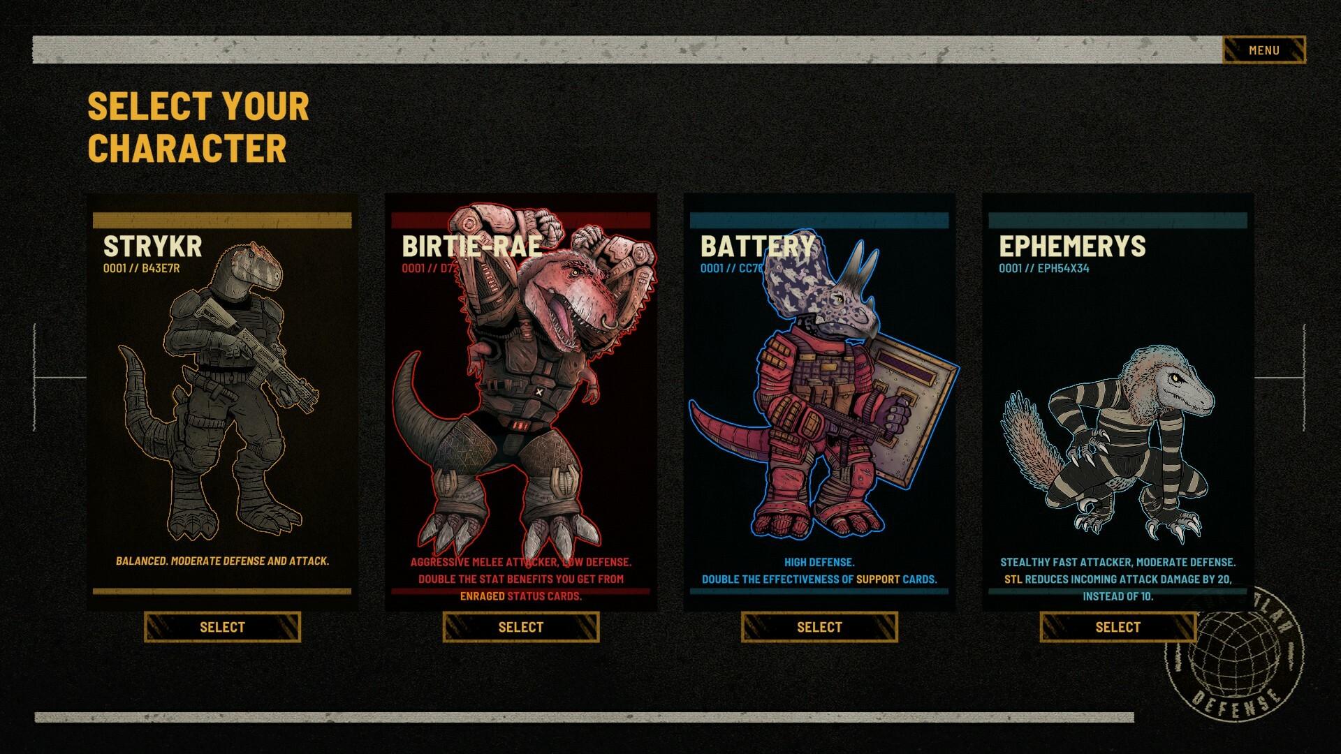 DINO MERCS screenshot 0