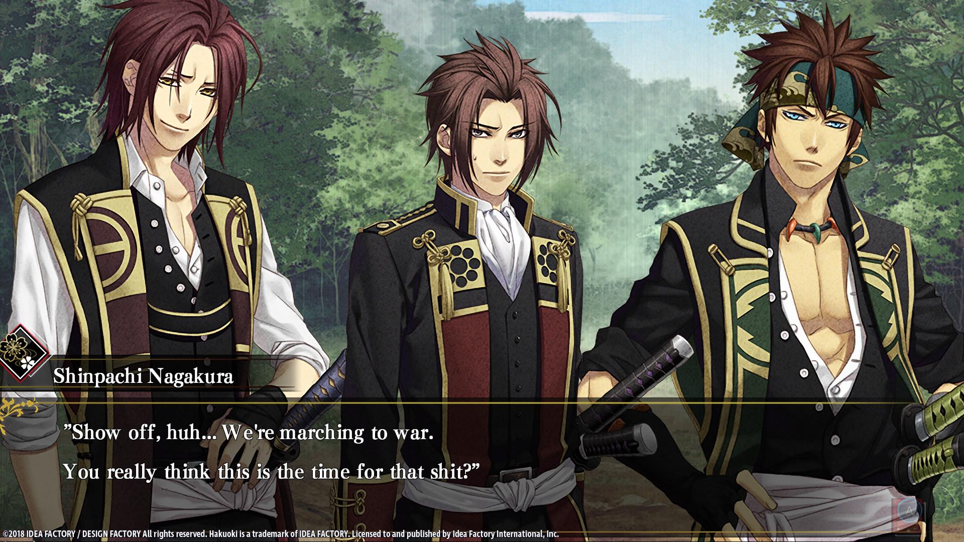 Hakuoki: Edo Blossoms screenshot 10