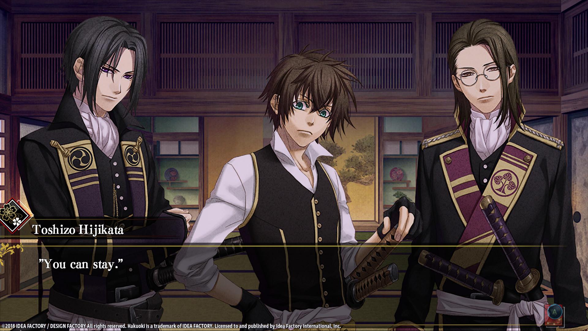 Hakuoki: Edo Blossoms screenshot 11