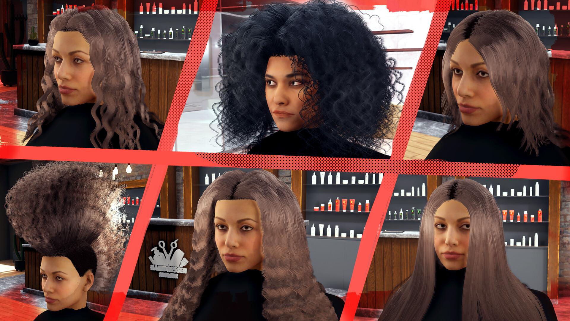 Hairdresser Simulator: Long Hair screenshot 1