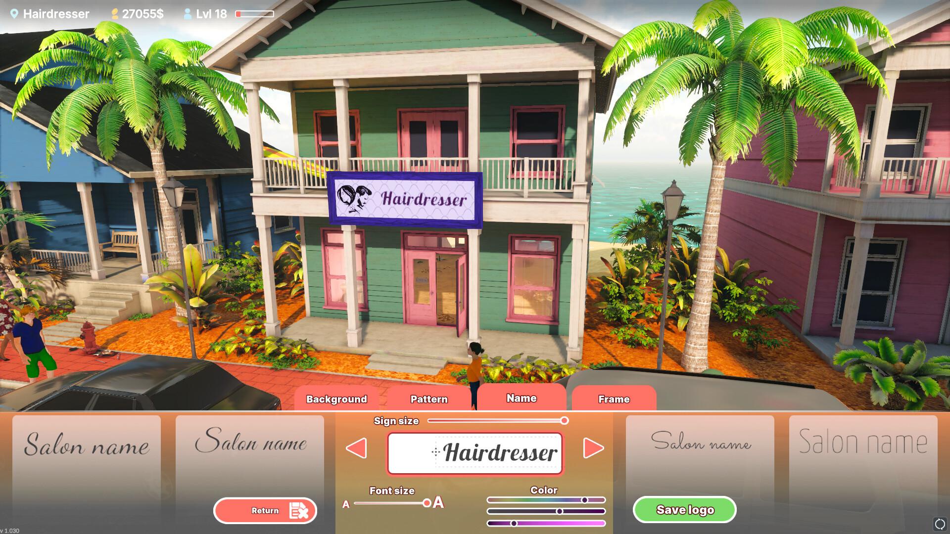 Hairdresser Simulator: Long Hair screenshot 2