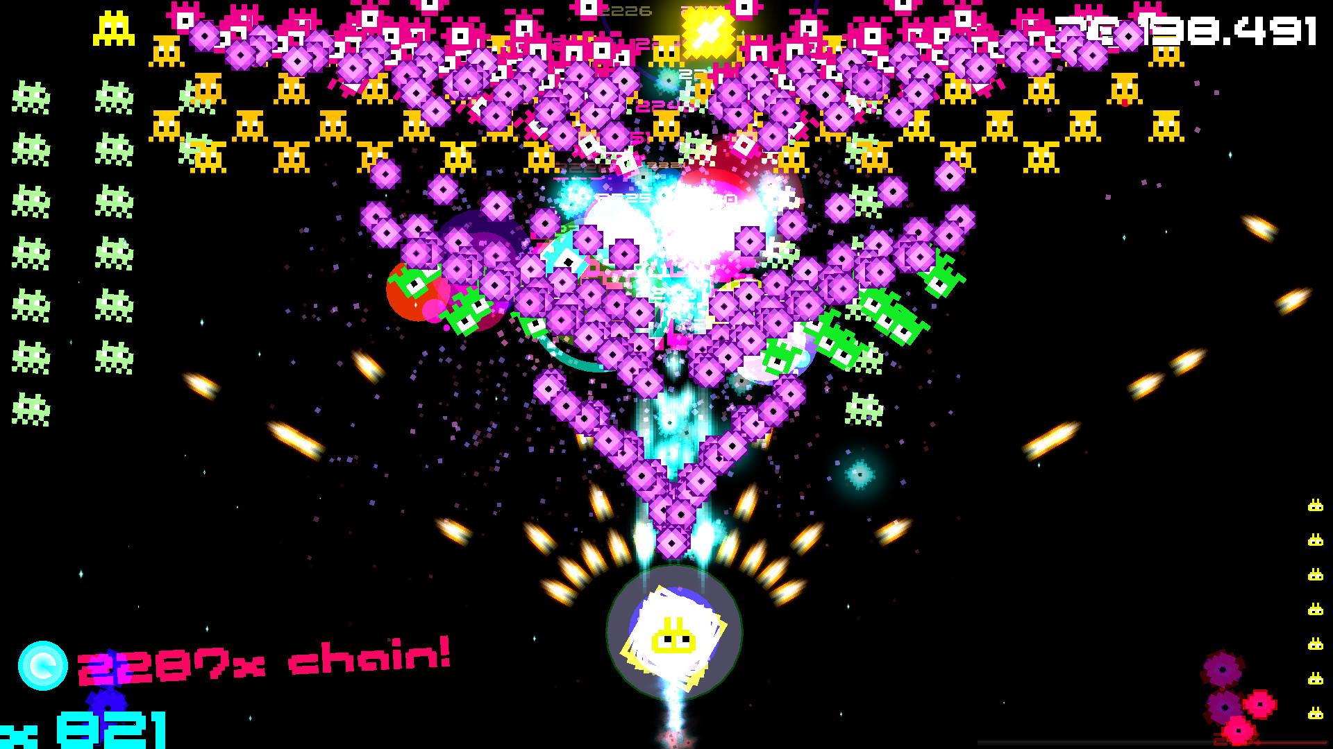 Hyperspace Invaders II: Pixel Edition screenshot 1