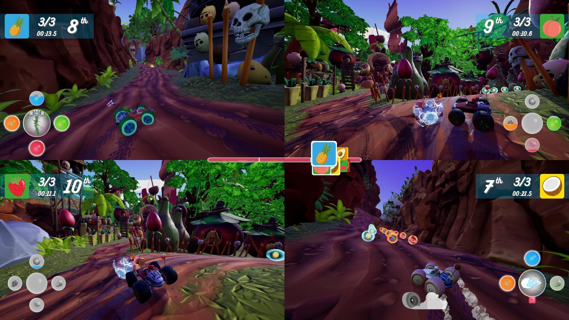 All-Star Fruit Racing screenshot 1