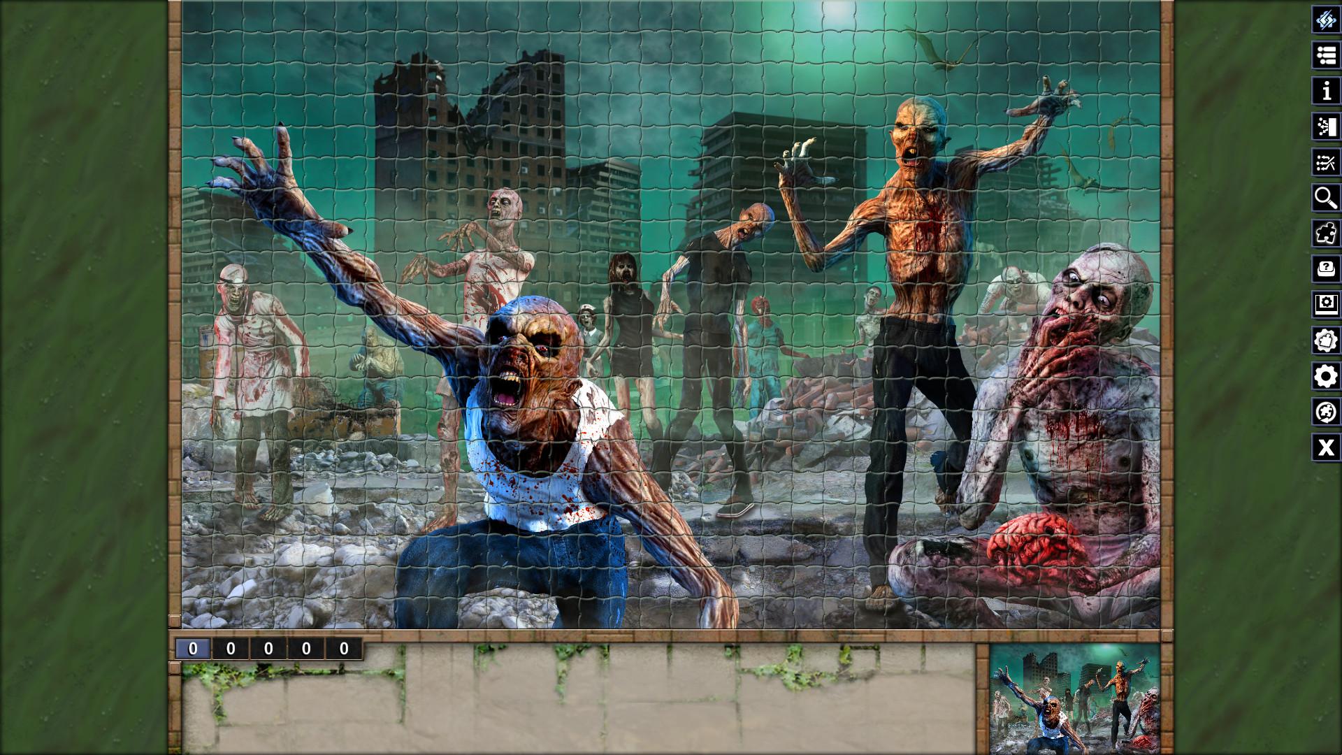 Pixel Puzzles Illustrations & Anime - Jigsaw Pack: Zombies screenshot 3