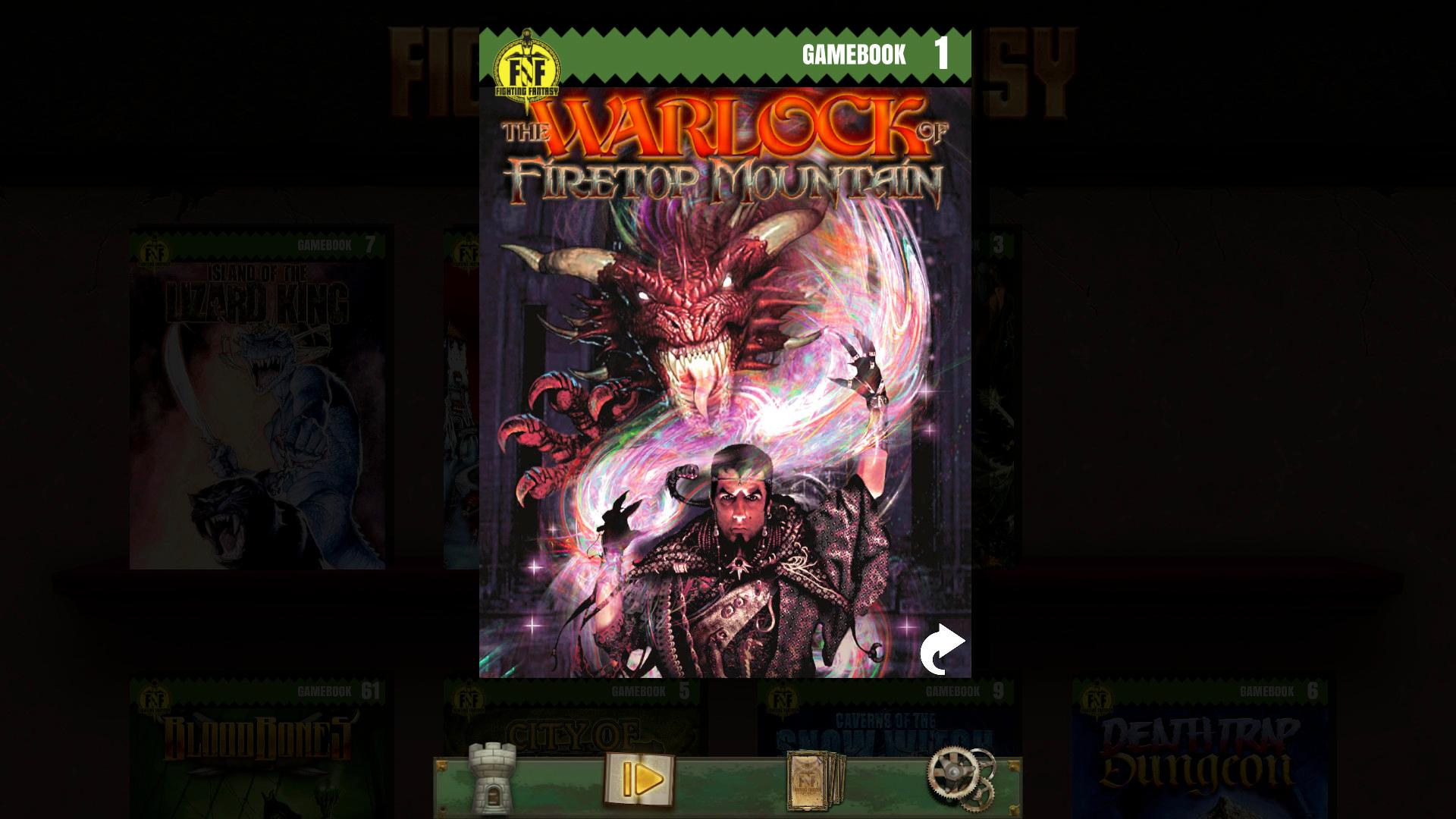 The Warlock of Firetop Mountain (Fighting Fantasy Classics) screenshot 0