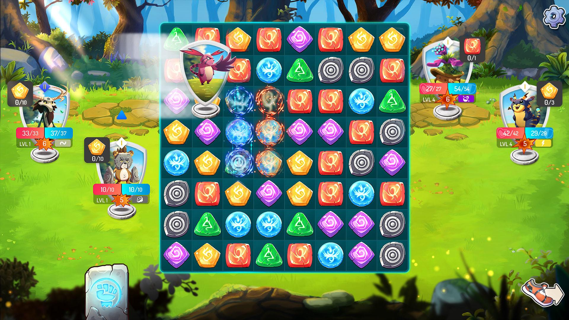 Beasties - Monster Trainer Puzzle RPG screenshot 0