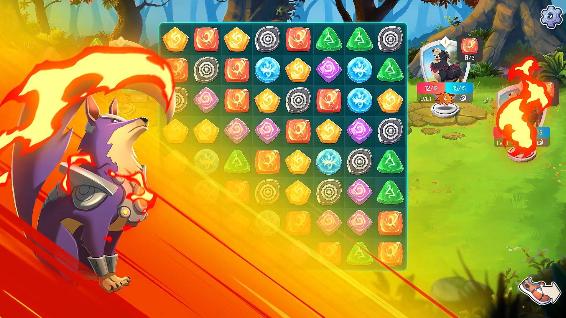 Beasties - Monster Trainer Puzzle RPG screenshot 3